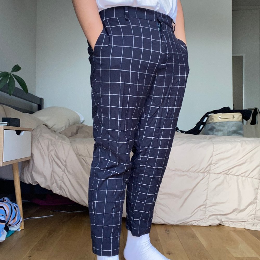 Topman Checkered Pant